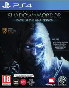 Middle Earth: Shadow of Mordor Game of The Year Edition Warner Bros