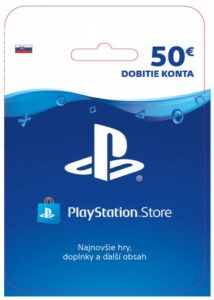 PlayStation Store - kredit 50 € Sony