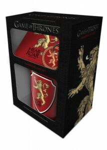 Hrnek dárkový set - Game of Thrones - Lannister Europosters