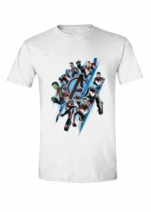 Tričko Avengers: Endgame - Logo & Characters XXL TimeCity