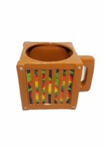 Hrnek Crash Team Racing - Wumpa Fruit Crate Rubber Road
