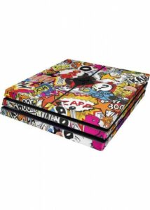 Skin PS4 Pro Stickerbomb Color Epic Skin