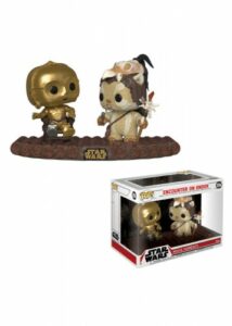 Figurka Funko POP! Star Wars Movie Moment: C-3PO on Throne/Encounter On Endor ADC Blackfire