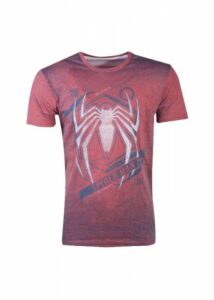 Tričko Spiderman - Acid Wash Spider XXL Difuzed