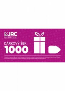 Dárkový šek 1000 do 31/1/2021 JRC