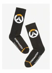 Ponožky Overwatch - Logo Black Crew TimeCity