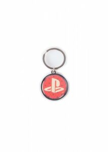 Kovová klíčenka PlayStation Biker Difuzed