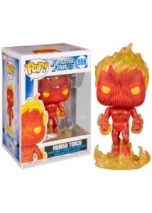 Figurka Funko POP! Marvel: Fantastic Four - Human Torch ADC Blackfire
