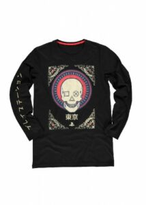 Tričko s dlouhým rukávem Sony - Playstation - Skull L Difuzed