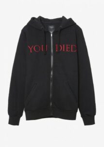 Mikina Dark Souls - You Died XXL Level Up Wear