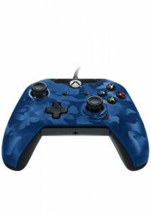 PDP Wired Controller Blue Camo PDP