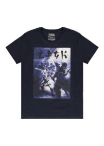 Tričko Zelda - Fighting Zelda Black XL Difuzed