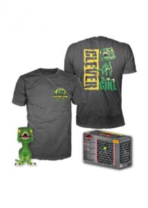 Funko POP! & Tee Box Jurassic Park - Clever Raptor Exclusive S Heo