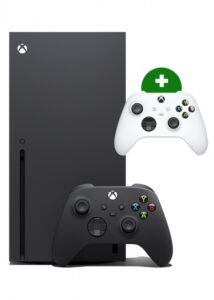 HW XBOX Series X konzole + černý a bílý Xbox Series ovladač Microsoft