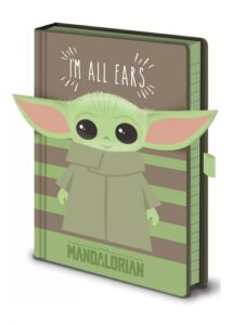 Zápisník Star Wars: The Mandalorian - The Child I'M ALL EARS GREEN) Merch-web