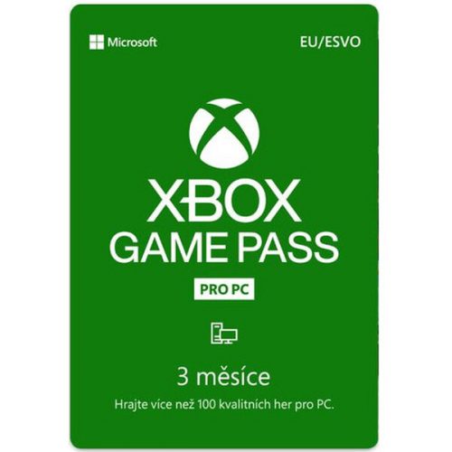 Microsoft Game Pass PC na 3 měsíce Microsoft