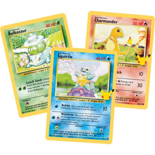 Pokémon TCG: Oversize card 3PK 25th Anniv. - Kanto pack Pokémon Company