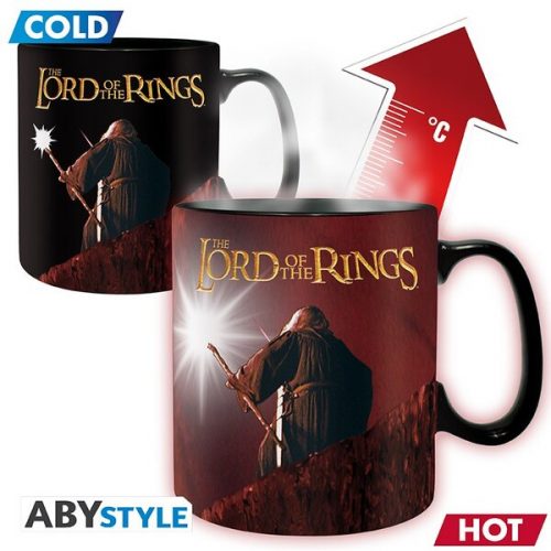 Hrnek Lord of the Rings - You Shall Not Pass 460 ml (teplem měnící motiv) Abysse Corp