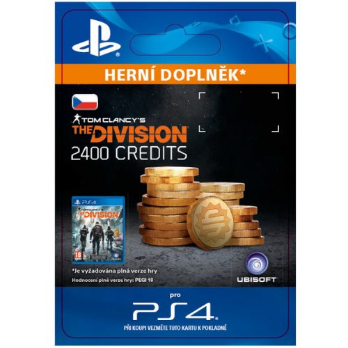 Tom Clancy’s The Division – 2400 Premium Credits Pack (PS4) Ubisoft