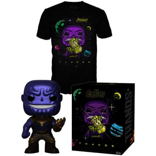 Funko POP! & Tee Box Avengers Infinity War - Thanos S (Exclusive) Funko