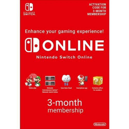 Nintendo Switch Online - 90 dní (Individual) Nintendo