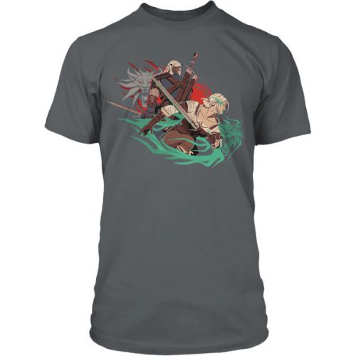 Tričko The Witcher 3 Back to Back Premium XL Jinx