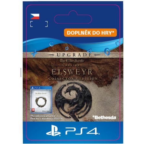 The Elder Scrolls Online: Elsweyr Collector's Edition Upgrade (PS4) Bethesda