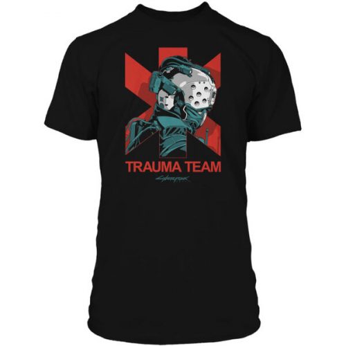 Tričko Cyberpunk 2077 - Trauma Comic Team Premium S Jinx
