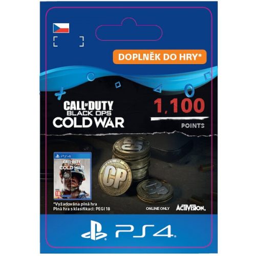 Call of Duty: Black Ops Cold War 1100 Points (PS4) Activision