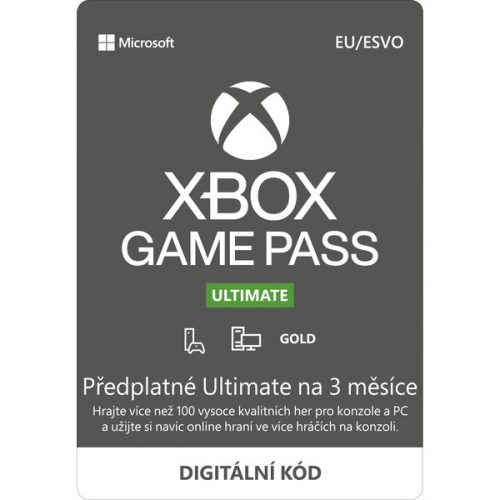 Microsoft Xbox Game Pass Ultimate na 3 měsíce Microsoft