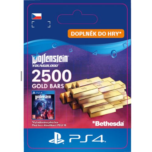 Wolfenstein: Youngblood - 2500 Gold Bars (PS4) Bethesda