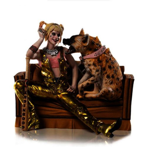 Soška Iron Studios - Harley Quinn & Bruce Deluxe Art Scale 1/10 - Birds of Prey Iron Studios
