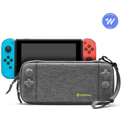 tomtoc tenké pouzdro Nintendo Switch šedé tomtoc