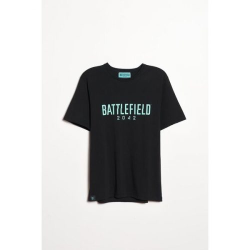 Tričko Battlefield 2042 Black M Level Up Wear