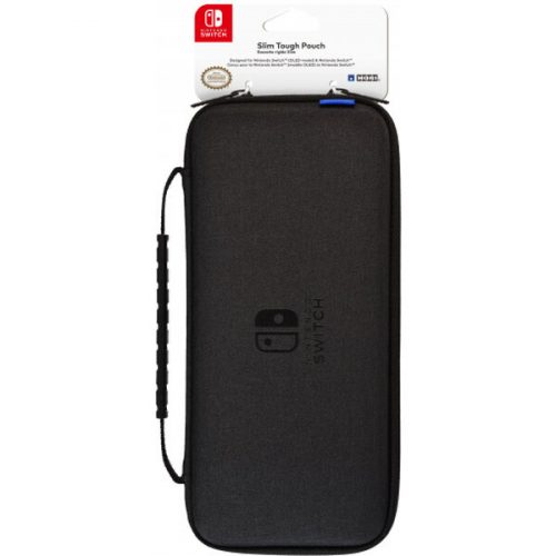 Slim Tough Pouch for Nintendo Switch OLED (Black) HORI