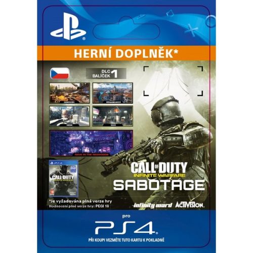 Call of Duty: Infinite Warfare DLC 1: Sabotage (PS4) Activision