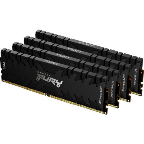 Kingston FURY Renegade 64GB 3600MHz DDR4 CL16 DIMM (4x16GB) 1Gx8 Black Kingston