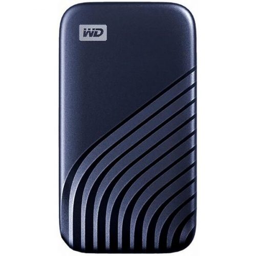 WD My Passport externí SSD 500GB modrý WESTERN DIGITAL