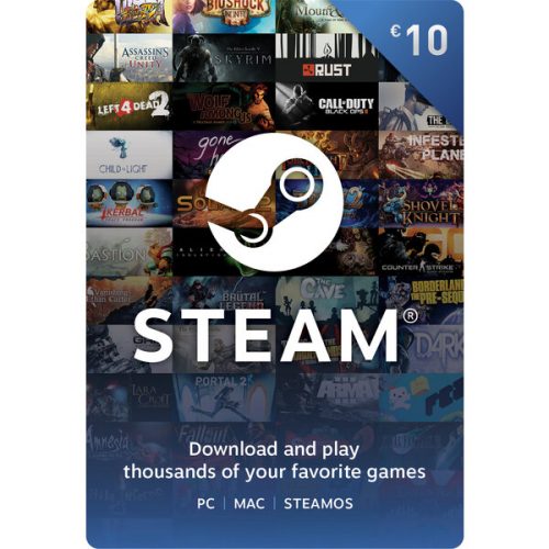 STEAM - Naplnění peněženky 10 EUR (CZ) Steam