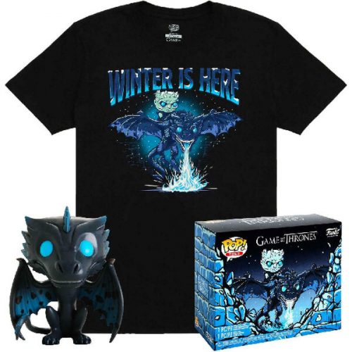 Game of Thrones POP! & Tee Box Icy Viserion heo Exclusive S Heo