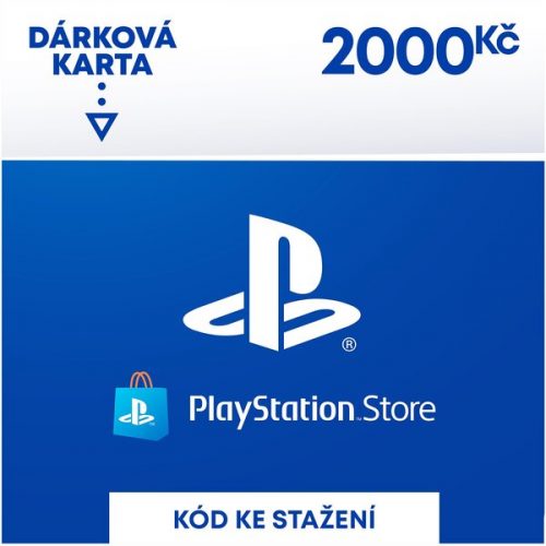 PlayStation Store - Dárková karta 2000 Kč Sony