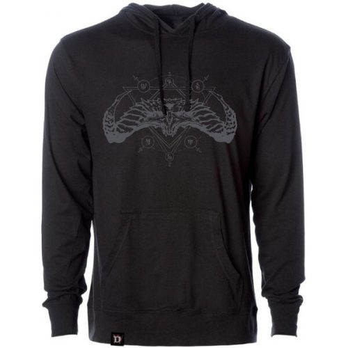 Mikina Diablo IV - Skull Runes XL Jinx
