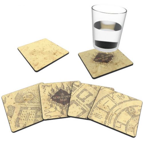 Marauders Map Set podtácků (4 ks) Epee