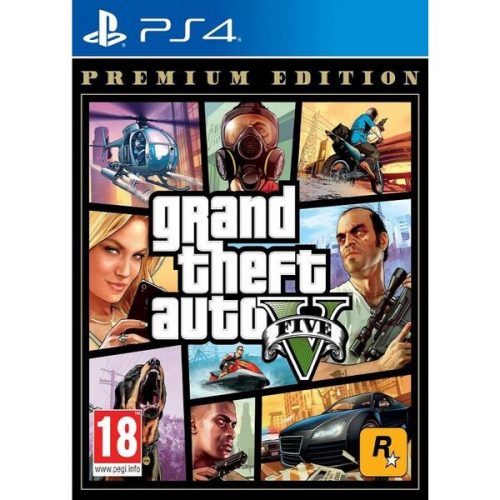 Grand Theft Auto V Premium Edition (PS4) Rockstar Games