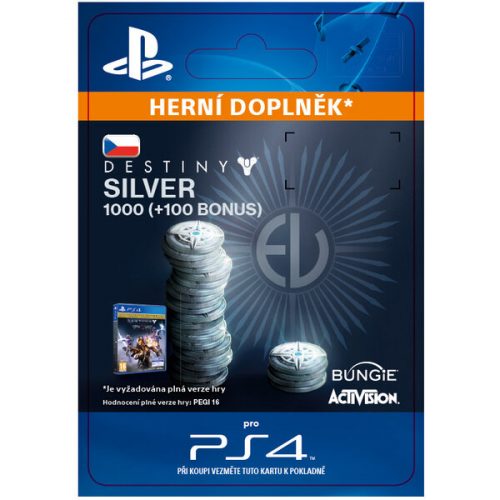Destiny 2 - 1000 (+100 Bonus) Silver (PS4) Bungie