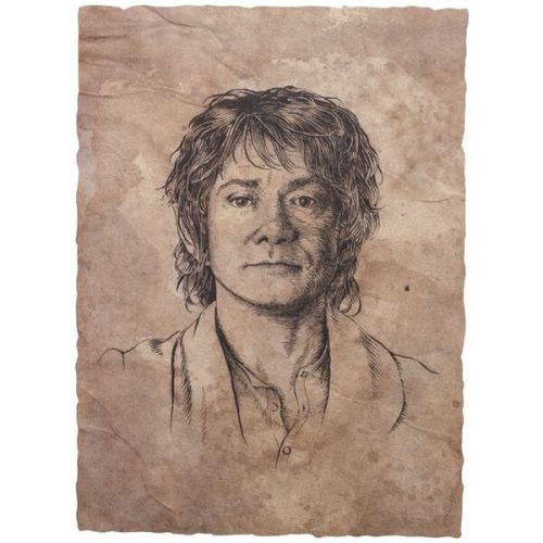 Art print Lord of the Rings - Portrait of Bilbo Baggins FS Holding