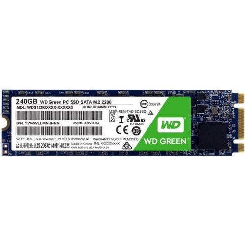 WD Green SSD M.2 240GB WESTERN DIGITAL