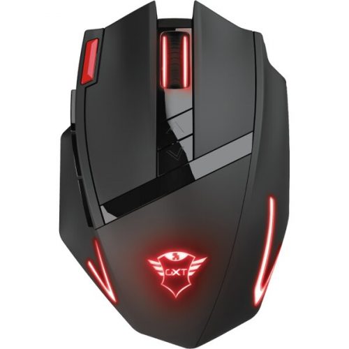 Trust GXT 130 bezdrátová herní myš šedá TRUST