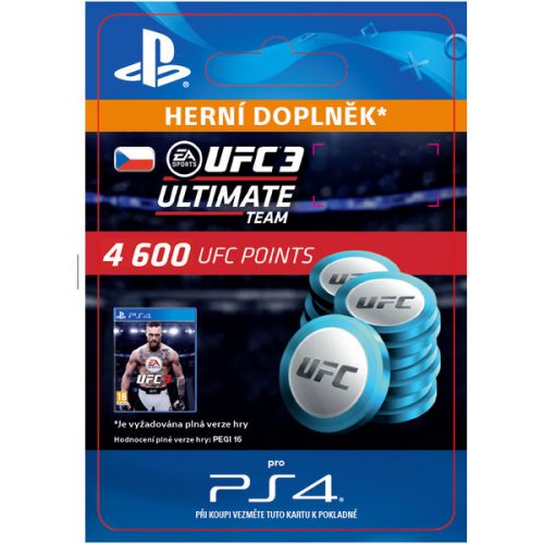 EA SPORTS UFC 3 - 4600 UFC POINTS (PS4) EA