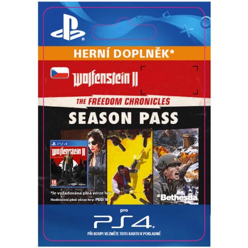 Wolfenstein II: The Freedom Chronicles Season Pass (PS4) Bethesda